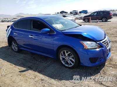 Czwarte zdjęcie samochodu z boku: 2014 NISSAN SENTRA S VIN:3N1AB7AP8EY246491 - miniatura