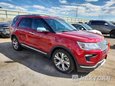 Czwarte zdjęcie samochodu z boku: 2018 FORD EXPLORER PLATINUM VIN:1FM5K8HT4JGA42396 - miniatura