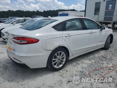 Trzecie zdjęcie samochodu z tyłu: 2019 FORD FUSION SE VIN:3FA6P0LU8KR263964 - miniatura