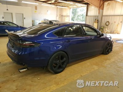 Trzecie zdjęcie samochodu z tyłu: 2016 FORD FUSION SE VIN:3FA6P0T91GR300808 - miniatura