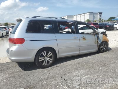 Trzecie zdjęcie samochodu z tyłu: 2010 HONDA ODYSSEY EXL VIN:5FNRL3H74AB067530 - miniatura