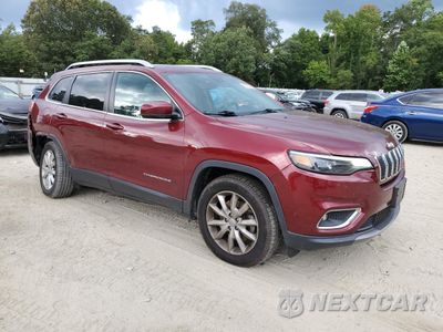 Czwarte zdjęcie samochodu z boku: 2019 JEEP CHEROKEE LIMITED VIN:1C4PJMDX9KD231114 - miniatura