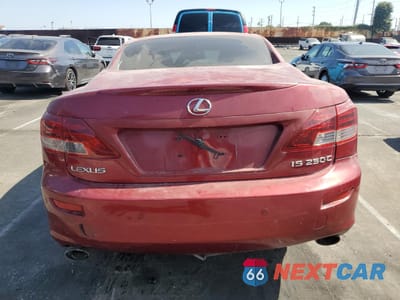 Zdjęcie 6 z 13 samochodu: 2010 LEXUS IS 250 VIN:JTHFF2C26A2510391 - miniatura