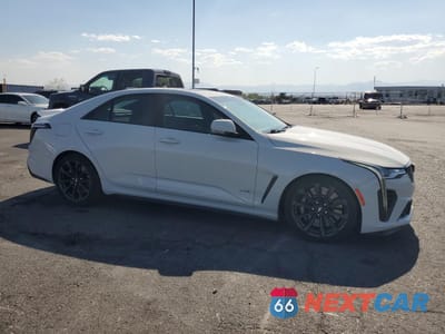 Czwarte zdjęcie samochodu z boku: 2022 CADILLAC CT4-V BLACKWING VIN:1G6DL5RP4N0210021 - miniatura