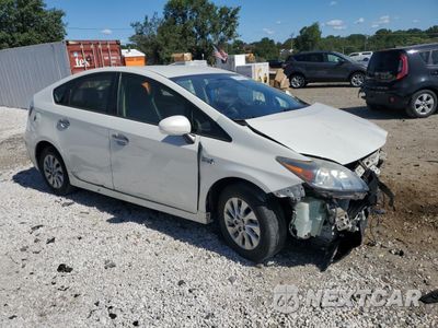 Czwarte zdjęcie samochodu z boku: 2012 TOYOTA PRIUS PLUG-IN VIN:JTDKN3DP8C3011642 - miniatura
