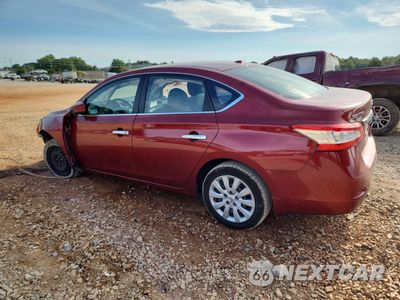 Drugie zdjęcie samochodu z przodu: 2015 NISSAN SENTRA S VIN:3N1AB7AP4FY293664 - miniatura