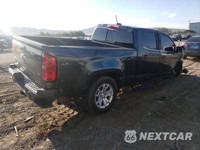 Trzecie zdjęcie samochodu z tyłu: 2019 CHEVROLET COLORADO LT VIN:1GCGSCEN1K1155202 - miniatura