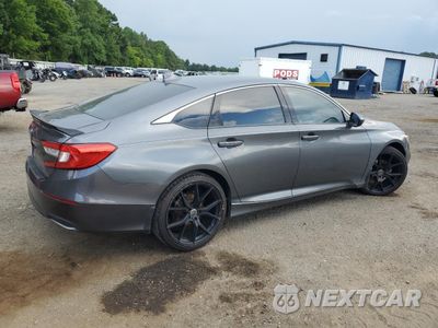 Trzecie zdjęcie samochodu z tyłu: 2019 HONDA ACCORD LX VIN:1HGCV1F18KA166138 - miniatura