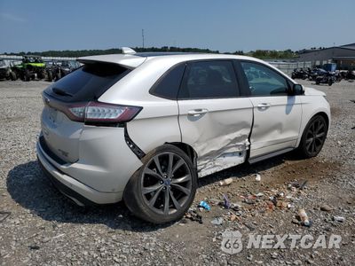 Trzecie zdjęcie samochodu z tyłu: 2018 FORD EDGE SPORT VIN:2FMPK4AP2JBB22561 - miniatura