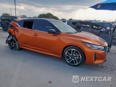 Czwarte zdjęcie samochodu z boku: 2024 NISSAN SENTRA SR VIN:3N1AB8DV5RY373611 - miniatura