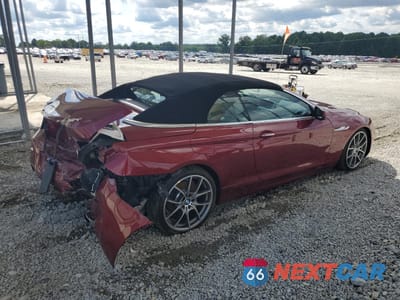 Trzecie zdjęcie samochodu z tyłu: 2012 BMW 650 I VIN:WBALZ3C52CDL72588 - miniatura