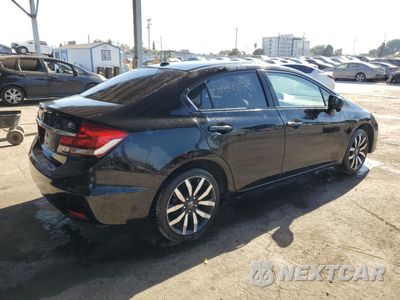 Trzecie zdjęcie samochodu z tyłu: 2015 HONDA CIVIC EXL VIN:2HGFB2F98FH547612 - miniatura