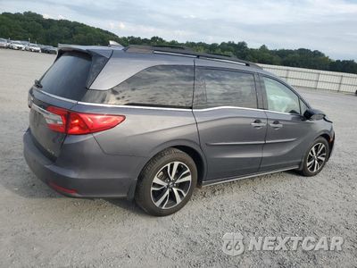 Trzecie zdjęcie samochodu z tyłu: 2018 HONDA ODYSSEY ELITE VIN:5FNRL6H93JB071765 - miniatura