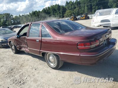 Drugie zdjęcie samochodu z przodu: 1992 CHEVROLET CAPRICE CLASSIC LTZ VIN:1G1BN53E1NR101879 - miniatura