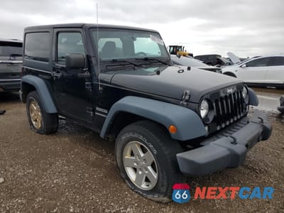 Czwarte zdjęcie samochodu z boku: 2015 JEEP WRANGLER SPORT VIN:1C4AJWAG9FL763187 - miniatura