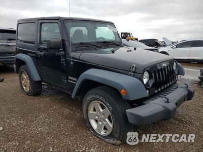 Czwarte zdjęcie samochodu z boku: 2015 JEEP WRANGLER SPORT VIN:1C4AJWAG9FL763187 - miniatura