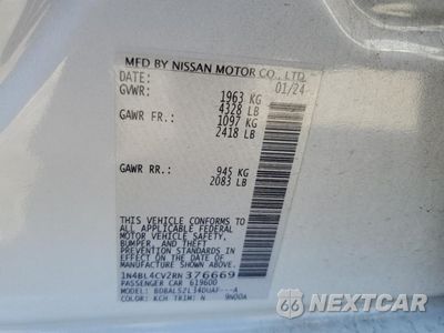 Zdjęcie 12 z 13 samochodu: 2024 NISSAN ALTIMA SR VIN:1N4BL4CV2RN376669 - miniatura