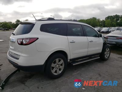 Trzecie zdjęcie samochodu z tyłu: 2014 CHEVROLET TRAVERSE LT VIN:1GNKVHKD2EJ362123 - miniatura
