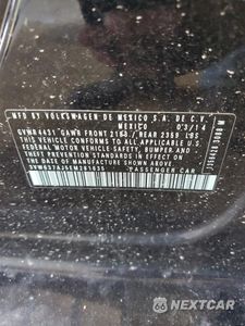 Zdjęcie 12 z 12 samochodu: 2014 VOLKSWAGEN JETTA HYBRID VIN:3VW637AJ5EM281635 - miniatura