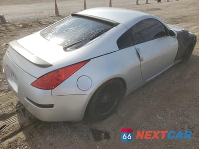 Trzecie zdjęcie samochodu z tyłu: 2006 NISSAN 350Z COUPE VIN:JN1AZ34DX6M307141 - miniatura