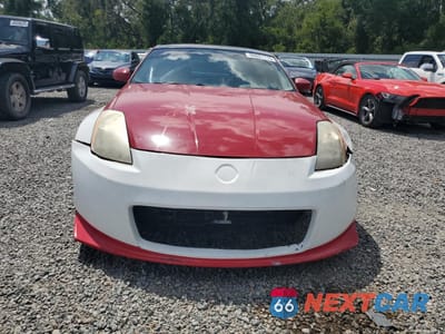 Piąte zdjęcie samochodu w środku: 2003 NISSAN 350Z COUPE VIN:JN1AZ34E83T009441 - miniatura
