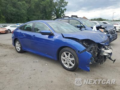 Czwarte zdjęcie samochodu z boku: 2018 HONDA CIVIC LX VIN:19XFC2F51JE011033 - miniatura