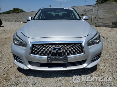 Piąte zdjęcie samochodu w środku: 2014 INFINITI Q50 BASE VIN:JN1BV7AP3EM684656 - miniatura