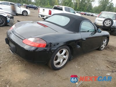 Trzecie zdjęcie samochodu z tyłu: 2001 PORSCHE BOXSTER VIN:WP0CA29811U621014 - miniatura