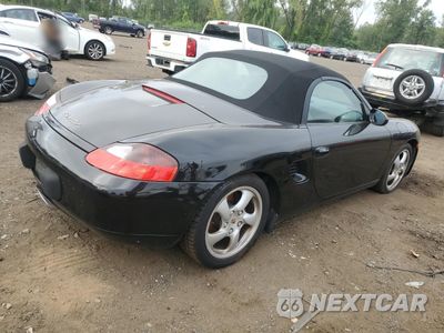 Trzecie zdjęcie samochodu z tyłu: 2001 PORSCHE BOXSTER VIN:WP0CA29811U621014 - miniatura