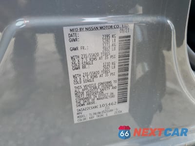 Zdjęcie 13 z 16 samochodu: 2024 NISSAN MURANO SL VIN:5N1AZ2CSXRC105462 - miniatura