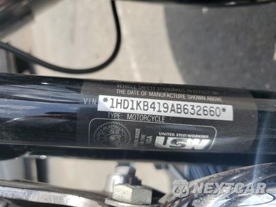 Zdjęcie 9 z 10 samochodu: 2010 HARLEY-DAVIDSON FLHX VIN:1HD1KB419AB632660 - miniatura