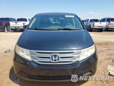 Piąte zdjęcie samochodu w środku: 2011 HONDA ODYSSEY EXL VIN:5FNRL5H61BB077033 - miniatura