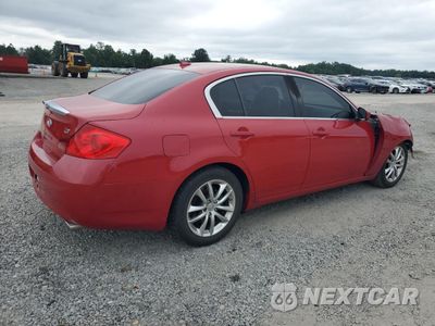 Trzecie zdjęcie samochodu z tyłu: 2009 INFINITI G37 BASE VIN:JNKCV61E79M310131 - miniatura
