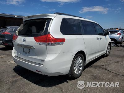 Trzecie zdjęcie samochodu z tyłu: 2011 TOYOTA SIENNA XLE VIN:5TDYK3DC1BS132543 - miniatura