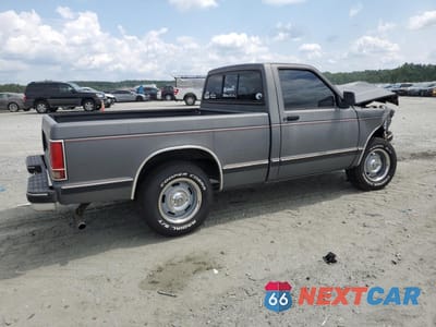 Trzecie zdjęcie samochodu z tyłu: 1992 CHEVROLET S TRUCK S10 VIN:1GCCS14Z6N8167493 - miniatura