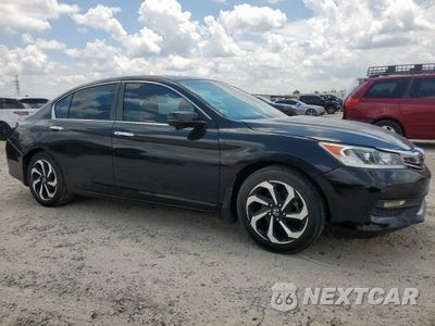 Czwarte zdjęcie samochodu z boku: 2017 HONDA ACCORD EX VIN:1HGCR2F74HA029379 - miniatura