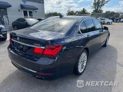 Trzecie zdjęcie samochodu z tyłu: 2015 BMW 750 XI VIN:WBAYB6C5XFD965910 - miniatura