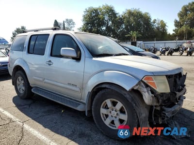 Czwarte zdjęcie samochodu z boku: 2005 NISSAN PATHFINDER LE VIN:5N1AR18U75C713437 - miniatura