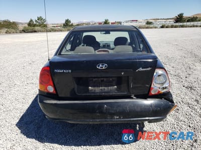 Zdjęcie 6 z 15 samochodu: 2003 HYUNDAI ACCENT GL VIN:KMHCG45C43U465134 - miniatura