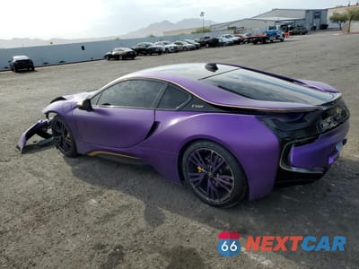Drugie zdjęcie samochodu z przodu: 2019 BMW I8 VIN:WBY2Z4C53K7D15965 - miniatura