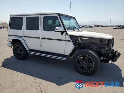 Czwarte zdjęcie samochodu z boku: 2017 MERCEDES-BENZ G 550 VIN:WDCYC3KF6HX262924 - miniatura