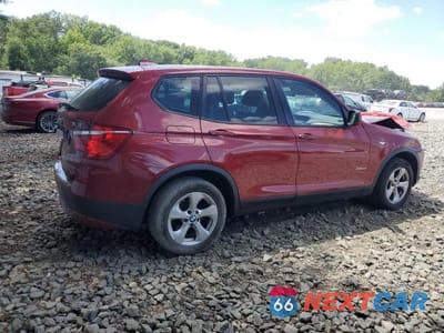 Trzecie zdjęcie samochodu z tyłu: 2011 BMW X3 XDRIVE28I XDRIVE28I VIN:5UXWX5C55BL709873 - miniatura