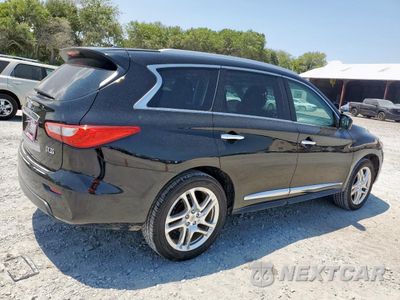 Trzecie zdjęcie samochodu z tyłu: 2013 INFINITI JX35 VIN:5N1AL0MN6DC343977 - miniatura