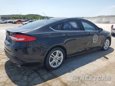 Trzecie zdjęcie samochodu z tyłu: 2018 FORD FUSION SE VIN:3FA6P0H70JR242575 - miniatura