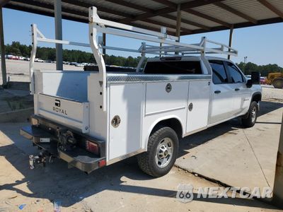 Trzecie zdjęcie samochodu z tyłu: 2022 CHEVROLET SILVERADO C2500 HEAVY DUTY VIN:1GB1WLE77NF220559 - miniatura