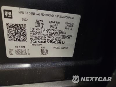 Zdjęcie 13 z 14 samochodu: 2022 CHEVROLET EQUINOX RS VIN:2GNAXMEV3N6146832 - miniatura