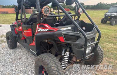 Trzecie zdjęcie samochodu z tyłu: 2015 POLS RZR 4 900 - ATV AND UTILITY VEHICLES ATV VIN:4XAVCE870FB306390 - miniatura