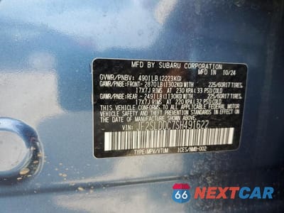 Zdjęcie 14 z 14 samochodu: 2025 SUBARU FORESTER PREMIUM VIN:JF2SLDDC7SH491622 - miniatura