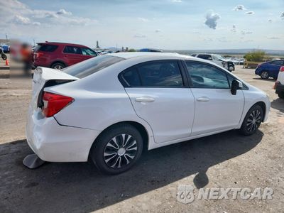 Trzecie zdjęcie samochodu z tyłu: 2012 HONDA CIVIC LX VIN:2HGFB2F58CH314239 - miniatura