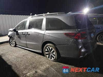 Drugie zdjęcie samochodu z przodu: 2025 HONDA ODYSSEY EXL VIN:5FNRL6H68SB054144 - miniatura